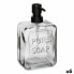 Фото #1 товара Дозатор мыла Pure Soap Стеклянный Чёрный Пластик 570 ml (6 штук)