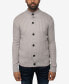 Фото #1 товара Men's Button Up Stand Collar Ribbed Knit Cardigan Sweater