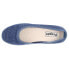 Propet Yen Wedge Ballet Flat Womens Blue Flats Casual WCX074MNVY