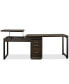 Фото #2 товара Prelude 56" Wood Swivel Lift Top L-shaped Desk