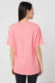 Фото #4 товара Sportswear OC 2 Boyfriend Short-Sleeve Pembe Kadın T-shirt