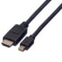 Фото #4 товара ROLINE Mini DisplayPort Cable - Mini DP-HDTV - M/M - 2 m - 2 m - Mini DisplayPort - Male - Male - Straight - Straight