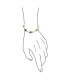 ფოტო #2 პროდუქტის Colorful Good Luck Garden Lucky Ladybug Link Charm Bracelet For Women Crystal Gold Plated