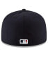 Фото #3 товара Men's Navy Boston Red Sox National Baseball Hall of Fame 59FIFTY Fitted Hat