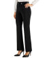 ფოტო #3 პროდუქტის Petite Belted Bootcut Pants