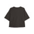 Фото #2 товара Puma Infuse Relaxed Crew Neck Short Sleeve T-Shirt Womens Black Casual Tops 6214