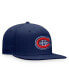 Фото #3 товара Men's Navy Montreal Canadiens Core Primary Logo Fitted Hat