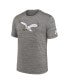 Men's Heather Charcoal Philadelphia Eagles Sideline Alternate Logo Performance T-shirt