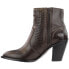 Фото #3 товара Lucchese Piper Pointed Toe Cowboy Booties Womens Brown Casual Boots I6512