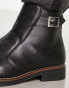 Bolongaro Trevor ankle boot with buckle in black