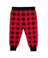 ფოტო #3 პროდუქტის Baby Boys Buffalo Plaid Pajama, 2 Piece Set