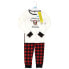 ფოტო #2 პროდუქტის Big Boys Cotton Pajama Set, Moose Be Dreaming