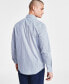 Men's Regular-Fit Stretch Chevron Geo-Print Button-Down Shirt, Created for Macy's