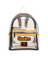 ფოტო #1 პროდუქტის Men's and Women's Pittsburgh Steelers Clear Mini Backpack