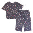 Фото #2 товара DKNY Women's Elastic Waistband Capri & Short Sleeve Pajama Set