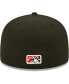 Фото #5 товара Men's Black Erie SeaWolves Authentic Collection Team Home 59FIFTY Fitted Hat