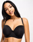 Ivory Rose Fuller Bust strapless bra in black