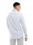 ASOS DESIGN regular lightweight flannel shirt in grey