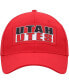 Фото #2 товара Men's Red Utah Utes Positraction Snapback Hat