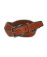 ფოტო #1 პროდუქტის Men's Split Leather Non-Reversible Dress Casual Belt