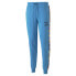 Фото #1 товара Puma Lava Flow T7 Track Pants Mens Blue Casual Athletic Bottoms 53704949