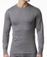 Фото #1 товара Men's 2 Layer Cotton Blend Thermal Long Sleeve Shirt