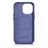 Фото #4 товара Чехол для iPhone 14 Pro Max ICARER из натуральной кожи MagSafe Case Leather светло-фиолетовый