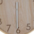 Wall Clock Natural Wood 60 x 60 x 5,5 cm