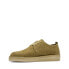 Фото #4 товара Clarks Desert Coal London Mens Green Oxfords & Lace Ups Casual Shoes