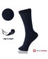 ფოტო #6 პროდუქტის 6 Pack Mens Cotton Dress Socks Mid Calf Argyle Pattern Solids Set