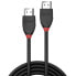 Фото #4 товара Lindy 0.5m High Speed HDMI Cable - Black Line - 0.5 m - HDMI Type A (Standard) - HDMI Type A (Standard) - 4096 x 2160 pixels - 18 Gbit/s - Black
