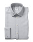 Фото #2 товара Charles Tyrwhitt Non-Iron Mini Herringbone Slim Fit Shirt Men's