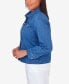 Фото #8 товара Women's Classic Fit Denim Jacket