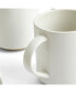 Фото #3 товара Urban Dining White Handled Mug Set of 4