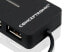 Фото #10 товара Conceptronic 4 Ports Travel USB Hub - USB 2.0 - 480 Mbit/s - Black - China - USB - 40 mm