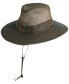 Фото #1 товара Men's Weathered Big-Brim Mesh Safari Hat