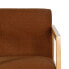 Фото #6 товара Кресло-качалка коричневый бежевый BB Home Rocket Fabric 60 x 83 x 72 см