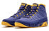 Кроссовки мужские Air Jordan 9 Retro Calvin Bailey жёлто-фиолетовые 42.5 - фото #4