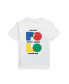 ფოტო #1 პროდუქტის Toddler and Little Boys Logo Cotton Jersey T-shirt