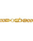 Macy's cuban Link 18" Chain Necklace in 10k Gold Желтый, 18 inches - фото #4