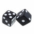 Фото #1 товара Allparts Dice Knobs Black