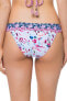 Lucky Brand Women's 182275 Junior's Banded Hipster Bikini Bottom Swimwear Size S