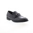 Фото #2 товара Bruno Magli Rico MB1RICA0 Mens Black Leather Loafers & Slip Ons Casual Shoes 10