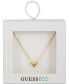 ფოტო #2 პროდუქტის 14k Gold Ion-Plated Pavé Triangle Pendant Necklace, 16" + 2" extender