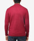 Фото #2 товара Men's Basice Mock Neck Midweight Pullover Sweater