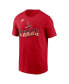 Men's Red St. Louis Cardinals Local Home Town T-Shirt