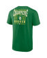 Фото #2 товара Men's Green Oregon Ducks 2024 Fiesta Bowl Champions Score T-shirt