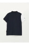 Polo Yaka Renk Bloklu Kısa Kollu Erkek Çocuk Tişört