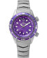 ფოტო #1 პროდუქტის Women's Marina Diver's Multifunctional Titanium Bracelet Watch 40mm