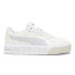 Фото #1 товара Puma Cali Court Leather Lace Up Womens Off White Sneakers Casual Shoes 39380207